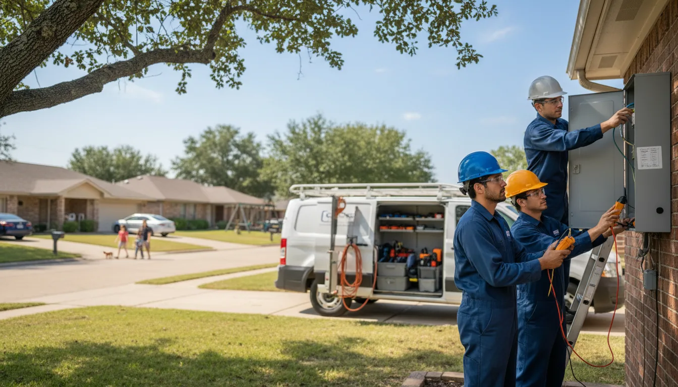 Certified electrician providing emergency electrical services in Worthville, KY